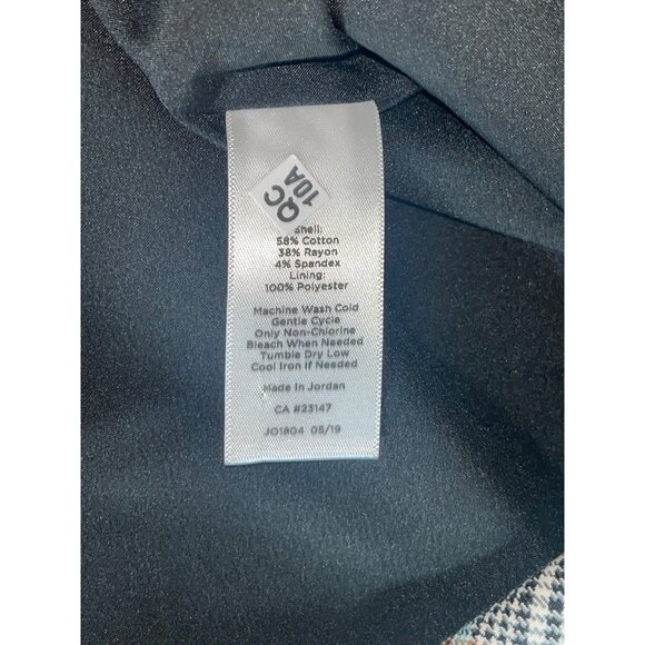 Talbots Petite Plaid Pencil Skirt Side Button Sz  2P Fully Lined Scholar Classic - Picture 7 of 9